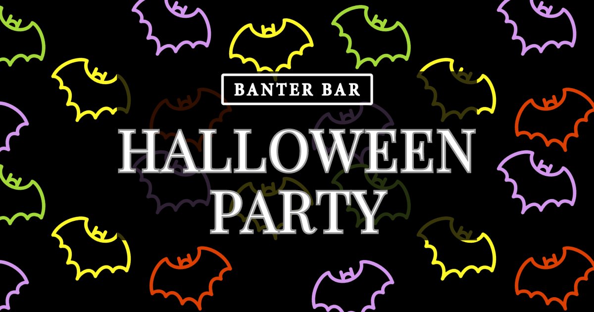 Promo image for Banter Bar Los Angeles Halloween Party